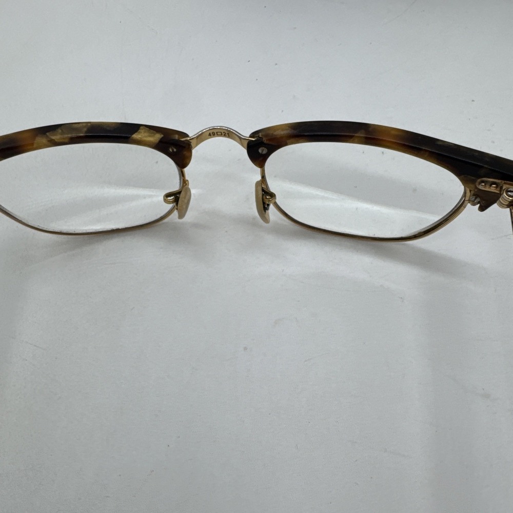 Ray-Ban Eyeglasses Unisex Brown Tortoise Clubmaster RB 5154 5494 49-21 140 - Picture 10 of 10